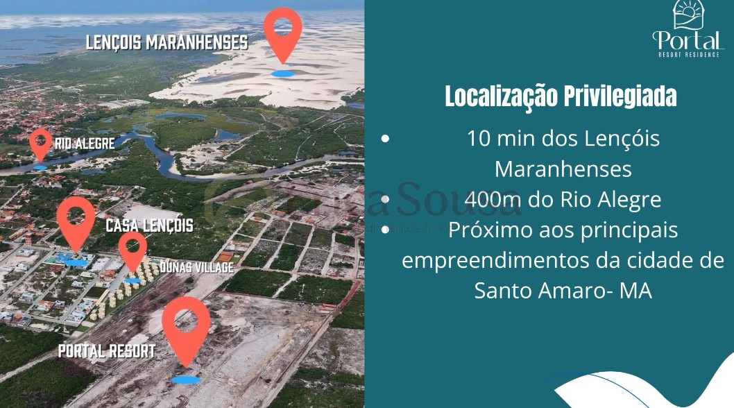 Condomínio Portal Resort Residence – Lançamento de Lotes em Santo Amaro MA