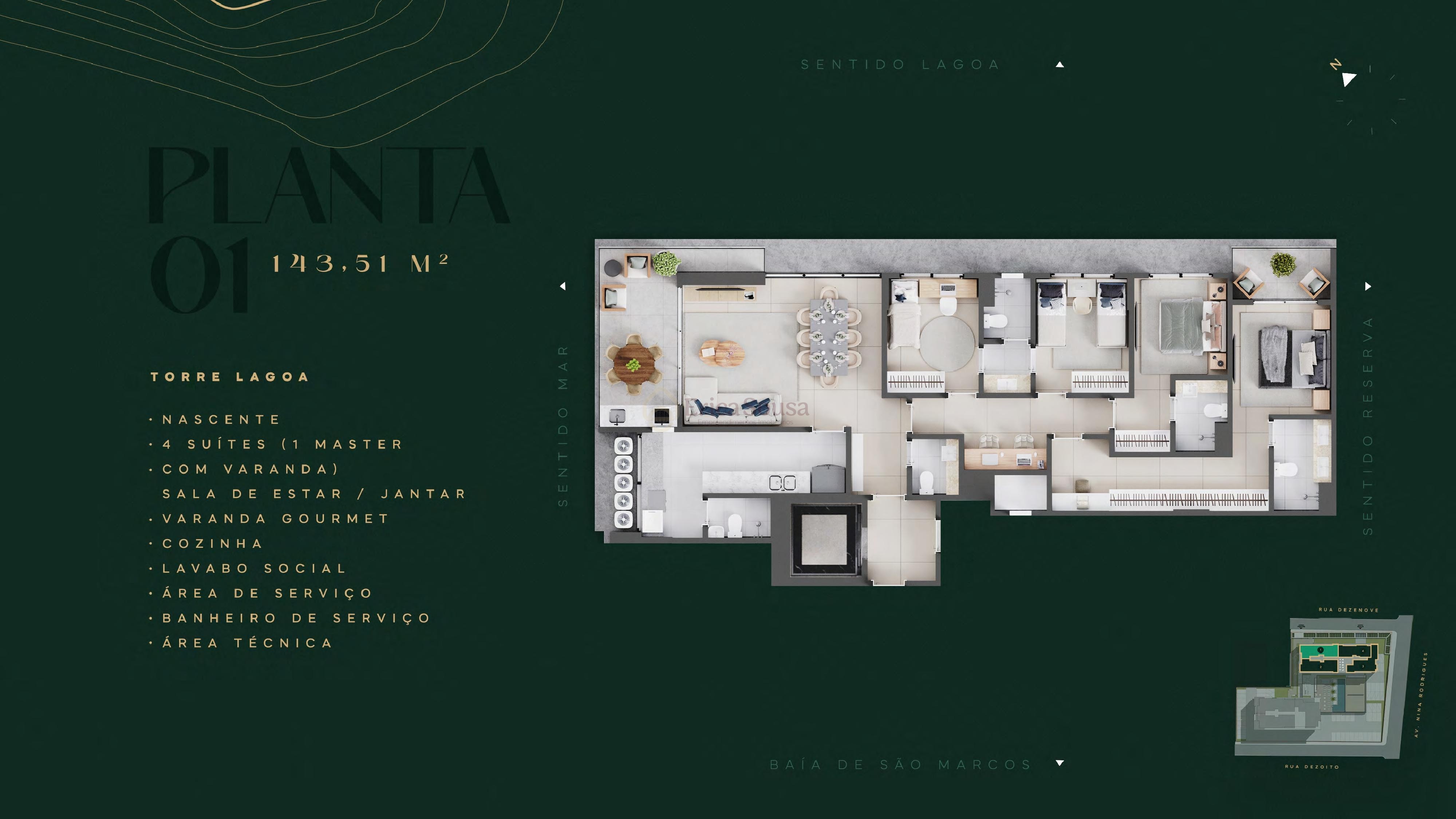 Reserva Península - Sá Cavalcante